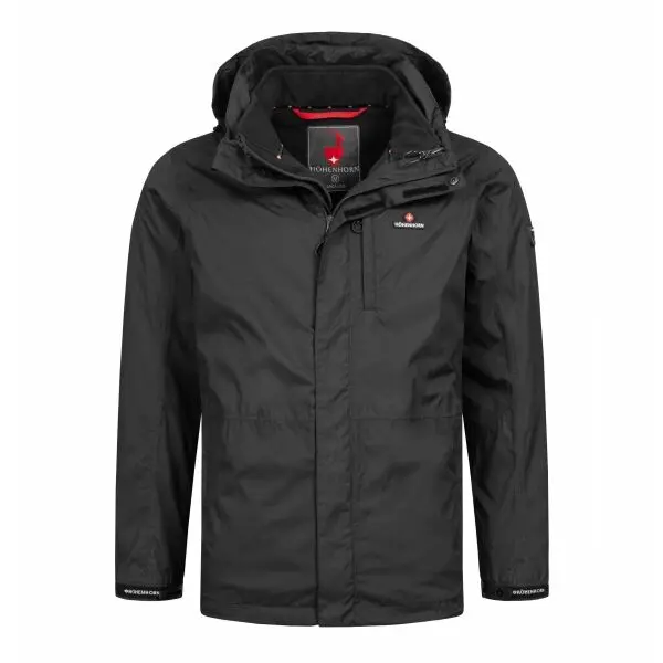 HÖHENHORN HÖHENHORN ARCALOD 3в1 Мъжко зимно яке, черно, размер