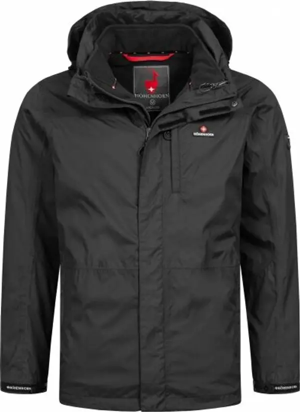 HÖHENHORN HÖHENHORN ARCALOD 3в1 Мъжко зимно яке, черно, размер