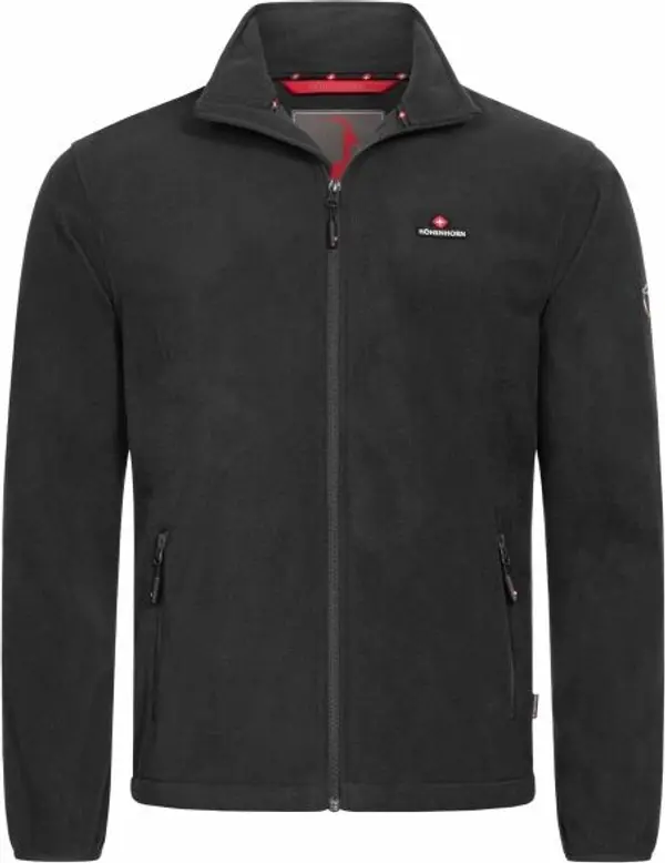 HÖHENHORN HÖHENHORN BADUS Мъжки флийс суитшърт, черно, размер