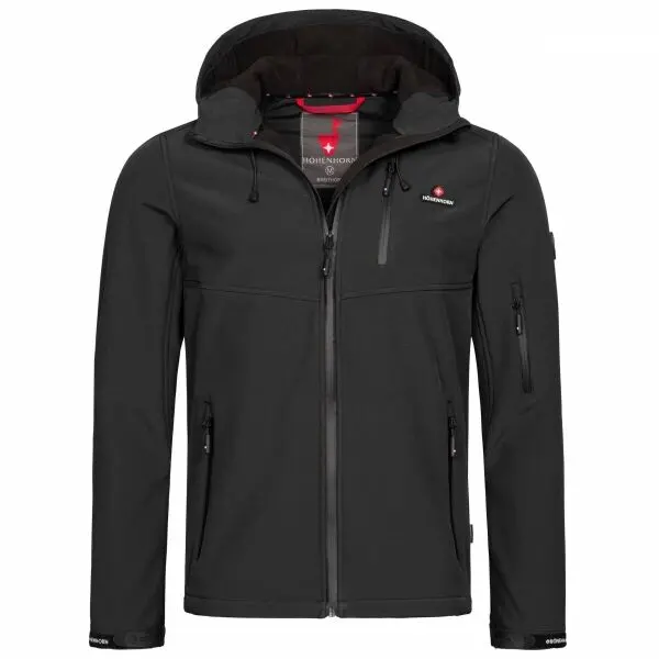 HÖHENHORN HÖHENHORN BREITHORN Мъжко софтшел яке, черно, размер