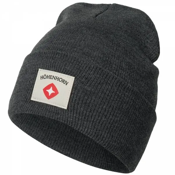 HÖHENHORN HÖHENHORN HEELFLIP Зимна шапка тип beanie, тъмносиво, размер