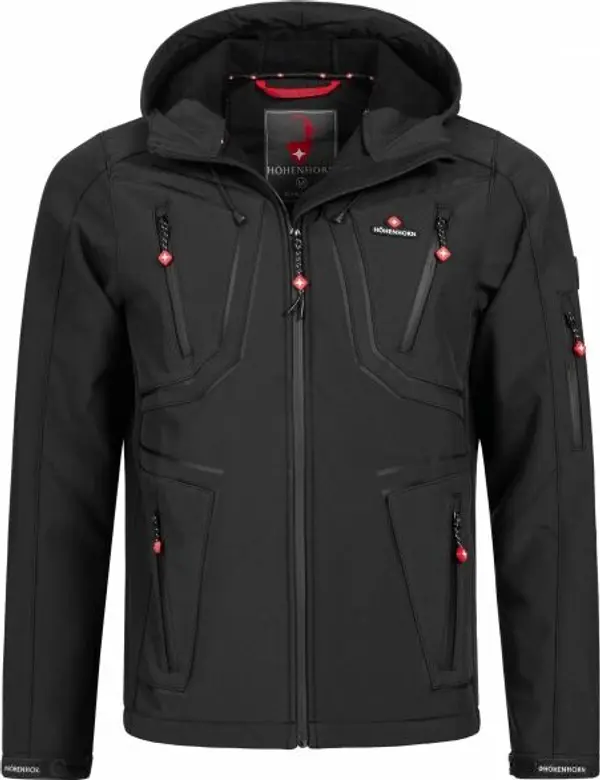 HÖHENHORN HÖHENHORN SCHILTHORN Мъжко софтшел яке, черно, размер
