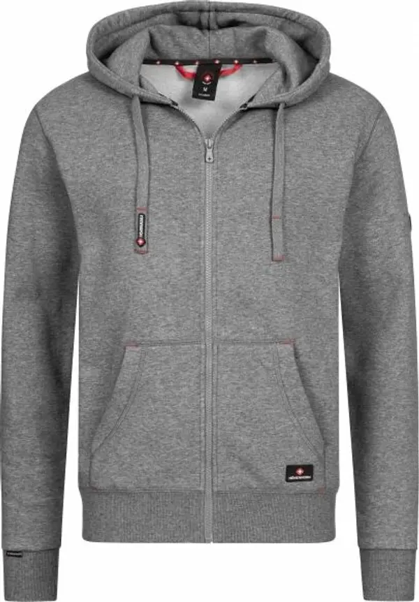 HÖHENHORN HÖHENHORN WOODBERG Мъжки суитшърт с качулка, сиво, размер
