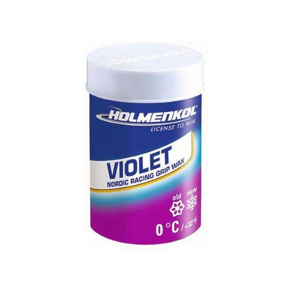 Holmenkol Holmenkol GRIP FIALOVÝ Парафин за ски бягане, лилаво, размер