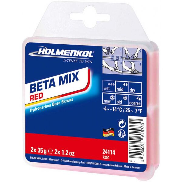 Holmenkol Holmenkol BETAMIX ЧЕРВЕН Парафин, синьо, размер os