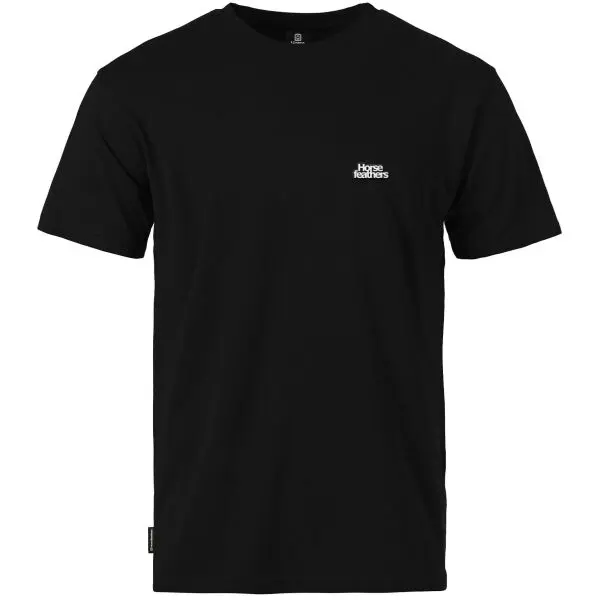 Horsefeathers Horsefeathers AGENT Мъжка тениска, черно, размер