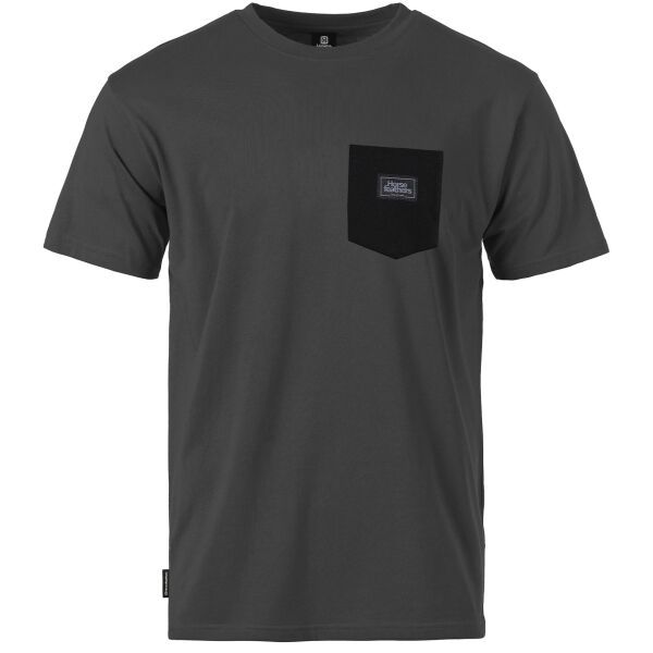 Horsefeathers Horsefeathers ALPHA Мъжка тениска, тъмносиво, размер