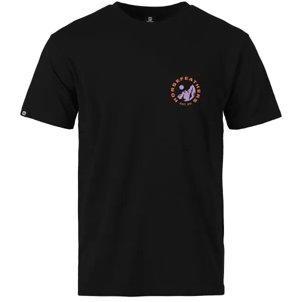 Horsefeathers Horsefeathers ALTITUDE Мъжка ежедневна тениска, черно, размер XXL