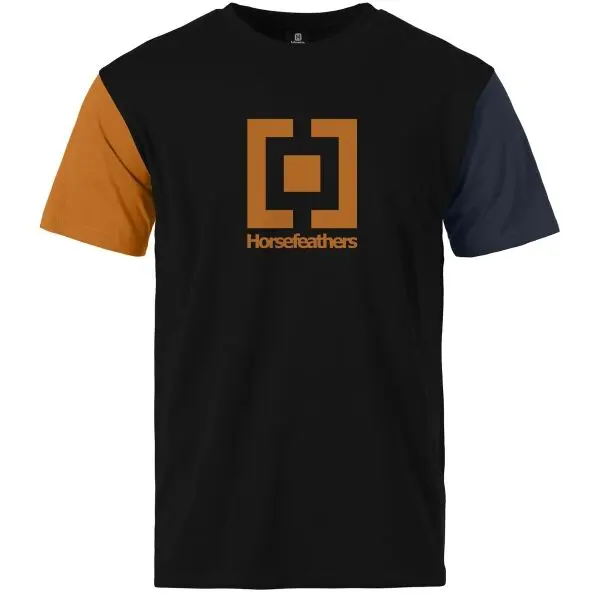 Horsefeathers Horsefeathers BASE Мъжка тениска, черно, размер