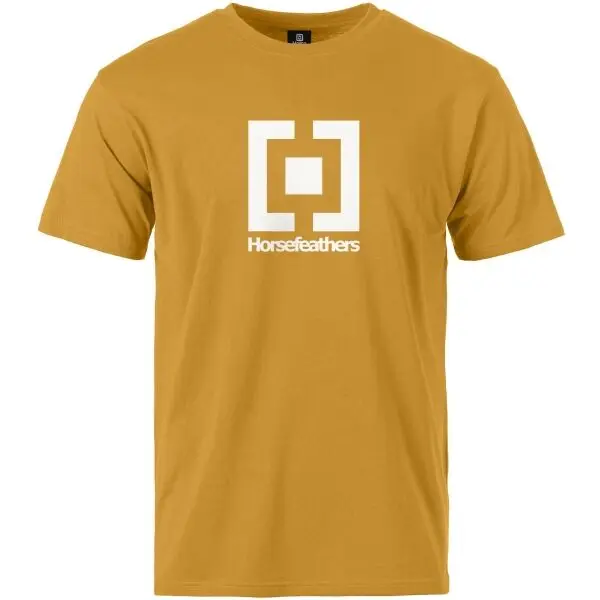 Horsefeathers Horsefeathers BASE Мъжка тениска, жълто, размер