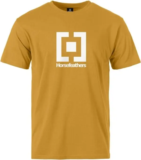 Horsefeathers Horsefeathers BASE Мъжка тениска, жълто, размер