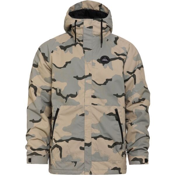Horsefeathers Horsefeathers BLAKE Мъжко яке за ски/сноуборд, бежово, размер
