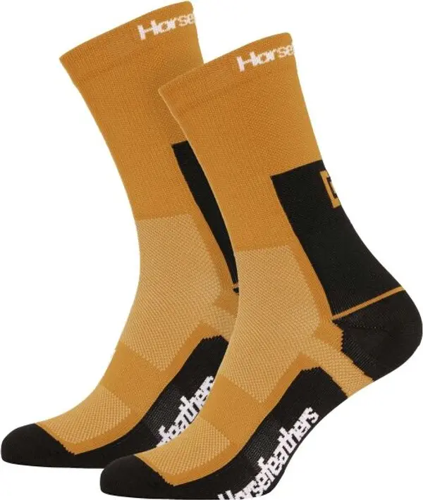 Horsefeathers Horsefeathers CADENCE Колоездачни чорапи, кафяво, размер 44-47