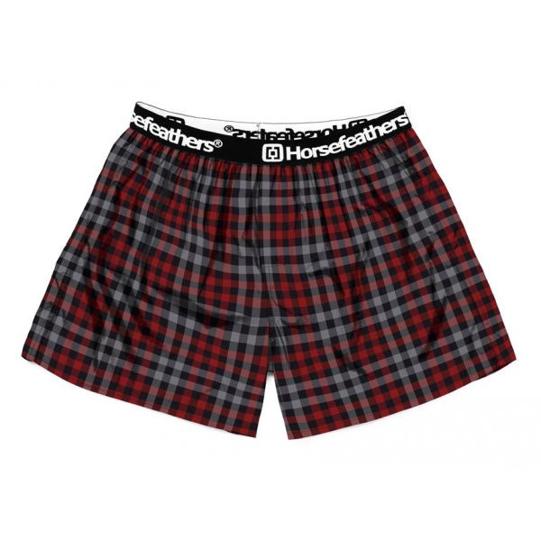 Horsefeathers Horsefeathers CLAY BOXER SHORTS Мъжки боксерки, червено, размер
