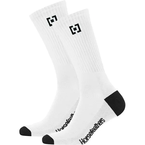 Horsefeathers Horsefeathers CREW SOCKS 2PACK Унисекс спортни чорапи, бяло, размер