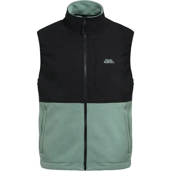 Horsefeathers Horsefeathers DUVAL FLEECE VEST Мъжко поларено елече, черно, размер