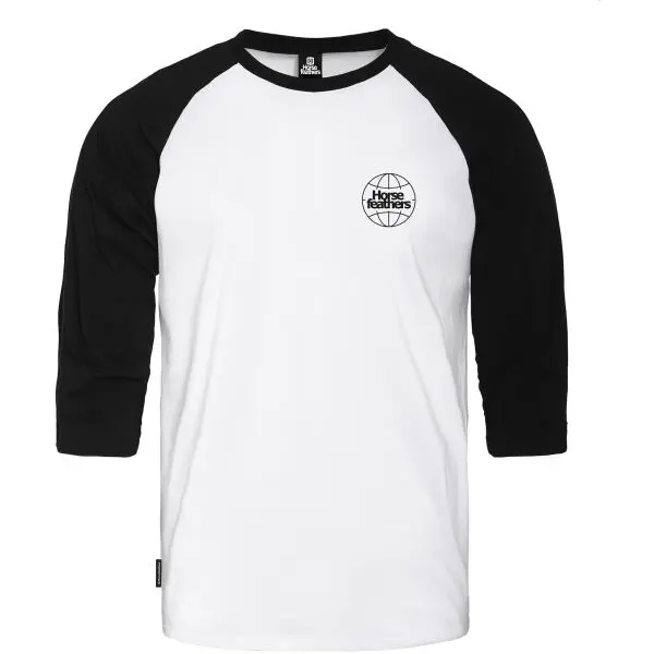 Horsefeathers Horsefeathers GLOBAL Мъжка тениска, бяло, размер