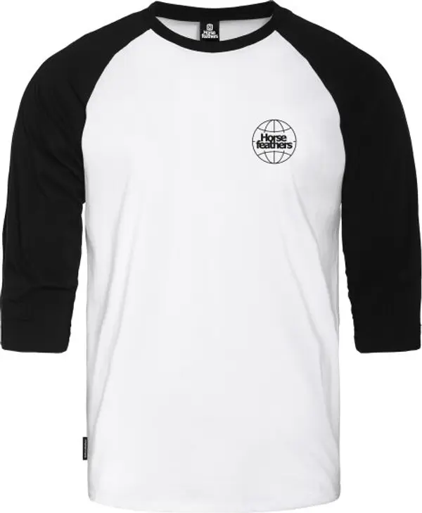 Horsefeathers Horsefeathers GLOBAL Мъжка тениска, бяло, размер