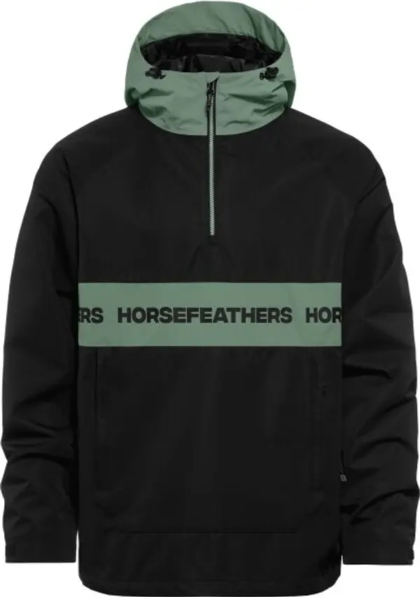 Horsefeathers Horsefeathers GORDIE Мъжко яке за ски/сноуборд, черно, размер