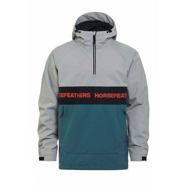 Horsefeathers Horsefeathers GORDIE Мъжко яке за ски/сноуборд, сиво, размер