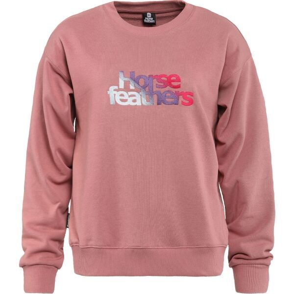 Horsefeathers Horsefeathers HALEY Дамски суитшърт, розово, размер