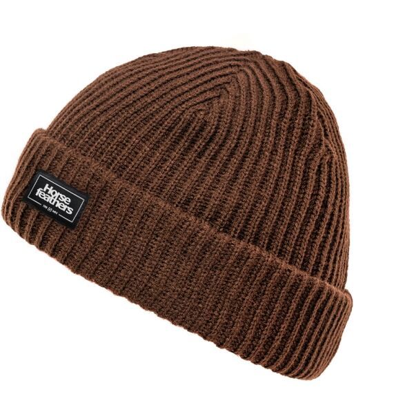 Horsefeathers Horsefeathers GAINE BEANIE Мъжка зимна шапка, кафяво, размер UNI