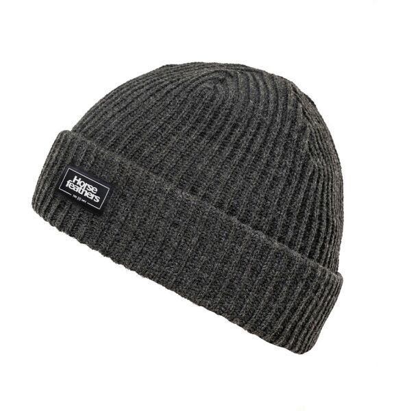 Horsefeathers Horsefeathers GAINE BEANIE Мъжка зимна шапка, тъмносиво, размер UNI