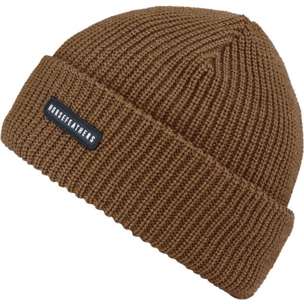 Horsefeathers Horsefeathers JAKE BEANIE Мъжка зимна шапка, кафяво, размер UNI