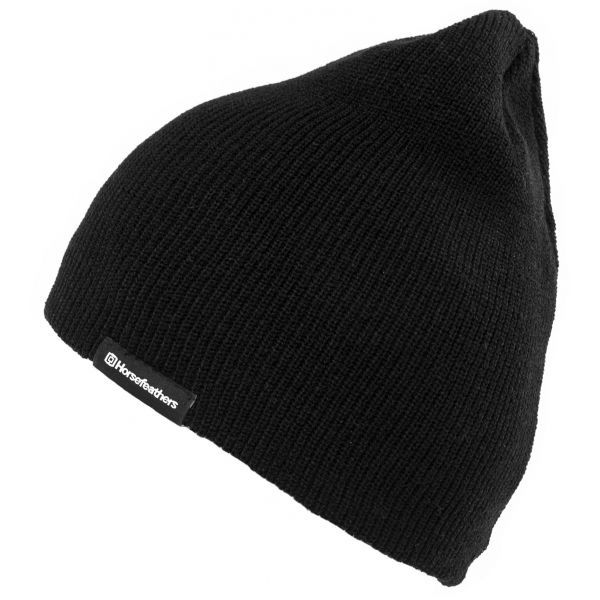 Horsefeathers Horsefeathers YARD BEANIE Мъжка шапка, черно, размер UNI