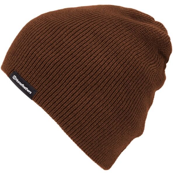 Horsefeathers Horsefeathers YARD BEANIE Мъжка зимна шапка, кафяво, размер UNI