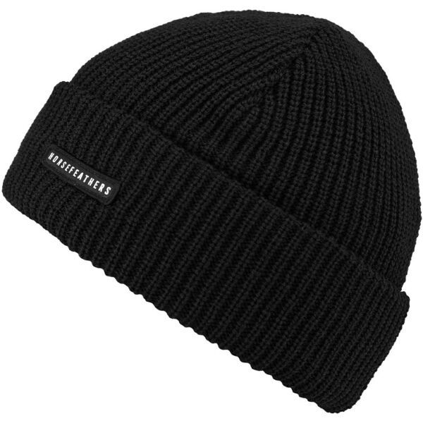 Horsefeathers Horsefeathers JAKE BEANIE Мъжка зимна шапка, черно, размер
