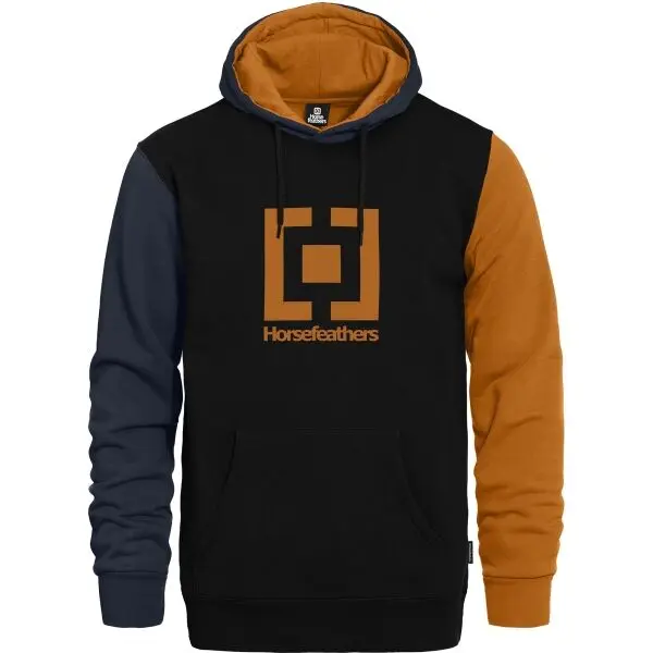 Horsefeathers Horsefeathers LEADER Мъжки суичър, черно, размер XXL