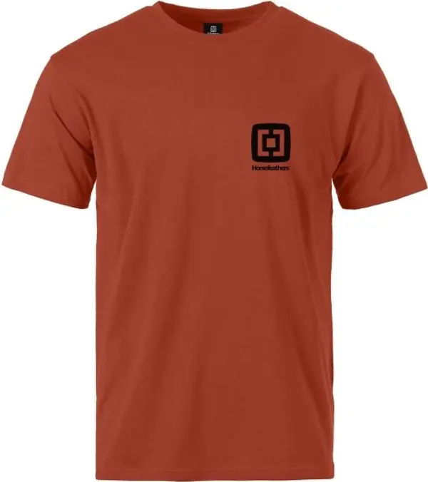 Horsefeathers Horsefeathers MINI LOGO Мъжка тениска, кафяво, размер