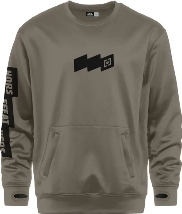 Horsefeathers Horsefeathers MORTEN Мъжки спортен суитшърт, сиво, размер