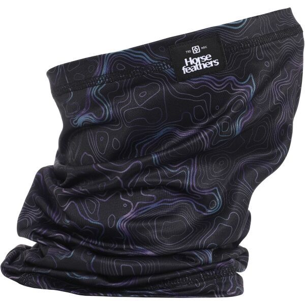 Horsefeathers Horsefeathers NECKWARMER PRINTED Унисекс шал, лилаво, размер