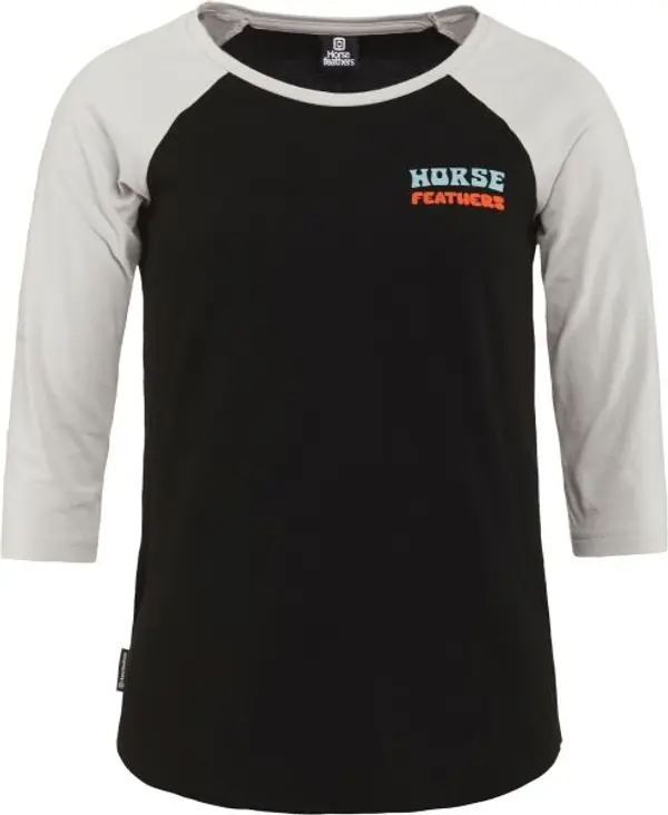 Horsefeathers Horsefeathers OLY Дамска тениска, черно, размер