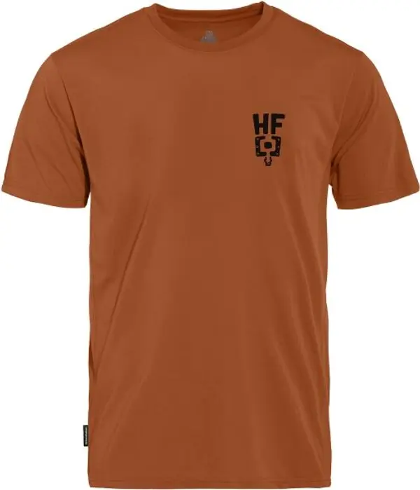 Horsefeathers Horsefeathers PEDAL Мъжка колоездачна тениска, кафяво, размер