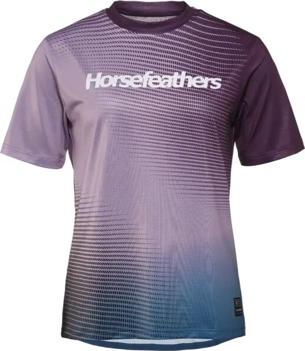 Horsefeathers Horsefeathers QUANTUM Дамска фланелка за колоездене, лилаво, размер