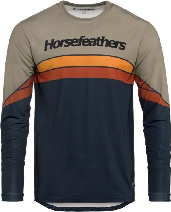 Horsefeathers Horsefeathers QUANTUM LS Мъжки колоездачен екип, тъмносин, размер