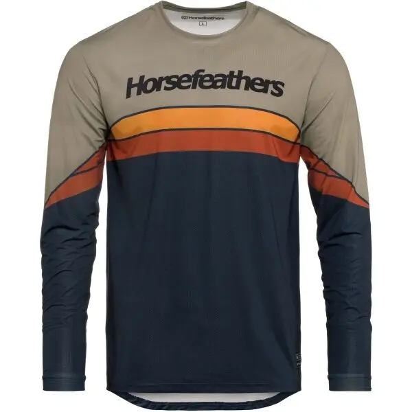 Horsefeathers Horsefeathers QUANTUM LS Мъжки колоездачен екип, тъмносин, размер