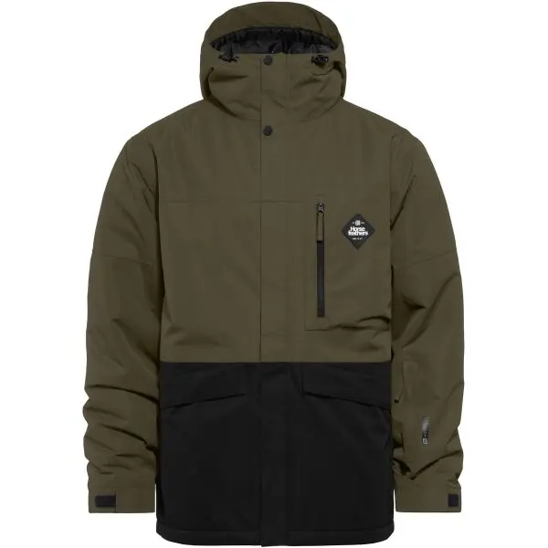 Horsefeathers Horsefeathers RANGER Мъжко яке за ски/сноуборд, khaki, размер