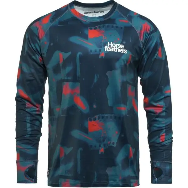 Horsefeathers Horsefeathers RILEY Мъжка термо блуза, тъмносин, размер