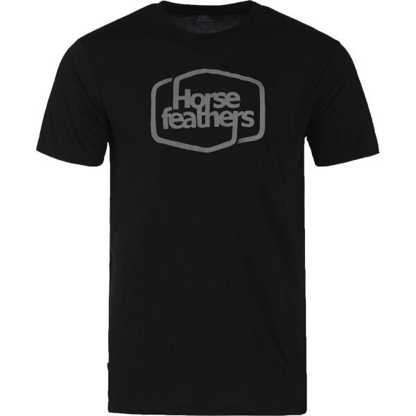 Horsefeathers Horsefeathers ROOTER TECH T-SHIRT Мъжка тениска, черно, размер