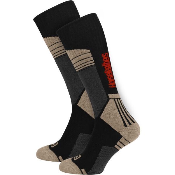 Horsefeathers Horsefeathers RORY THERMOLITE SOCKS Мъжки сноуборд чорапи, черно, размер