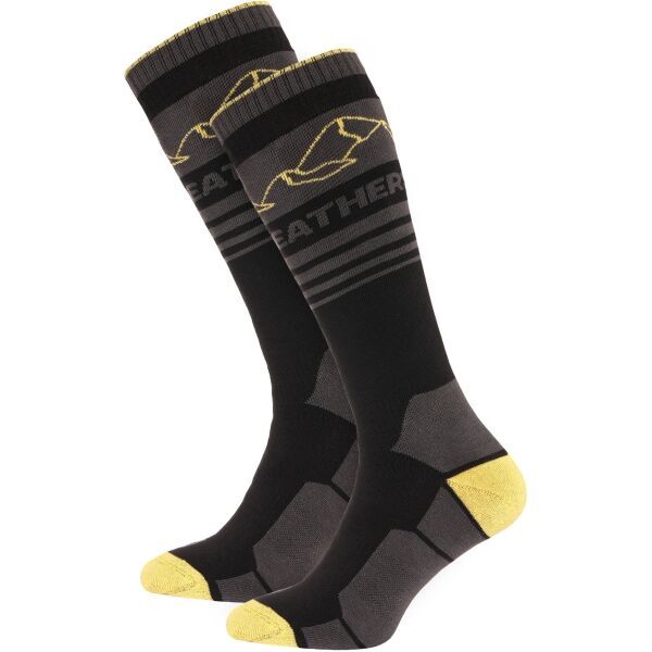 Horsefeathers Horsefeathers SHAUN Мъжки дълги чорапи, черно, размер