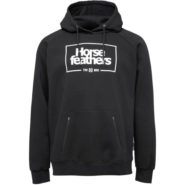 Horsefeathers Horsefeathers SHERMAN Мъжки суитшърт, черно, размер