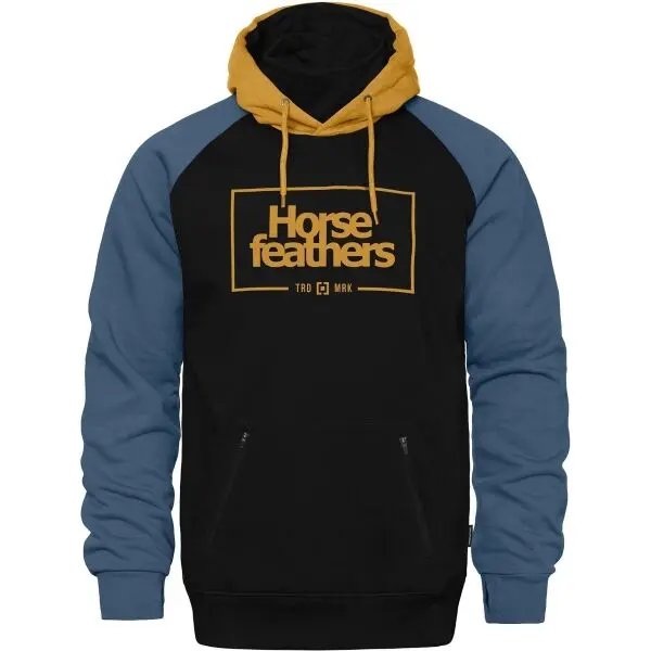 Horsefeathers Horsefeathers SHERMAN Мъжки суитшърт, черно, размер