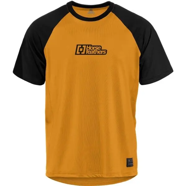 Horsefeathers Horsefeathers SPIKE Мъжка колоездачна фланелка, оранжево, размер