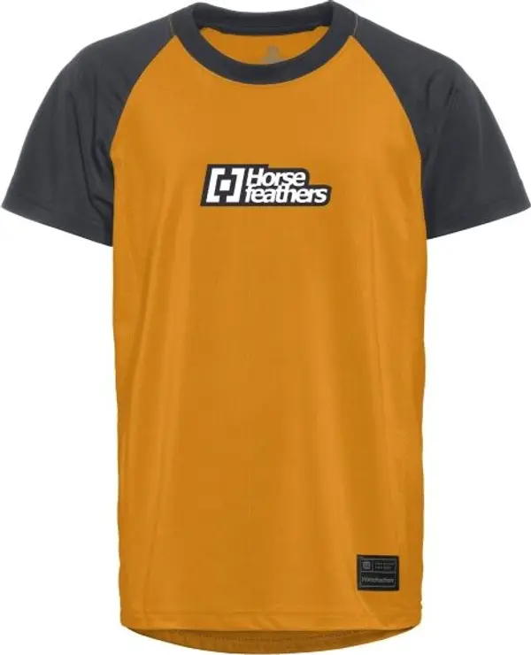 Horsefeathers Horsefeathers SPIKE YOUTH BIKE JERSEY Детски колоездачен екип, оранжево, размер