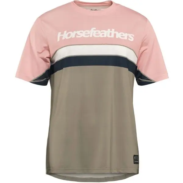 Horsefeathers Horsefeathers W QUANTUM Дамска колоездачна фланелка, кафяво, размер